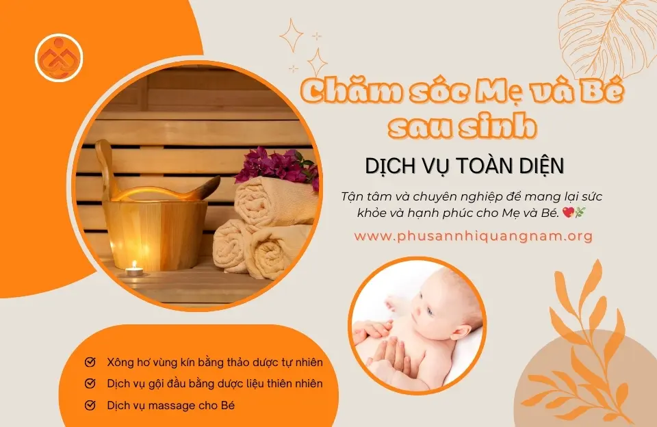 Gói Chăm sóc Mẹ và Bé sau sinh Nâng cao